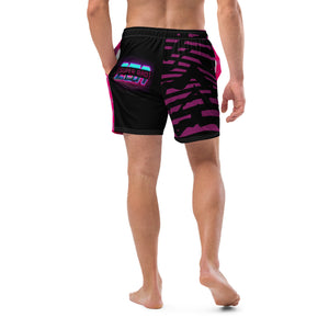 The Super Rads Men's Swim Trunks-Victor Plazma