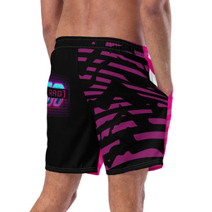The Super Rads Men's Swim Trunks-Victor Plazma