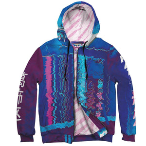 Katsushika Handcrafted Hoodie-Victor Plazma