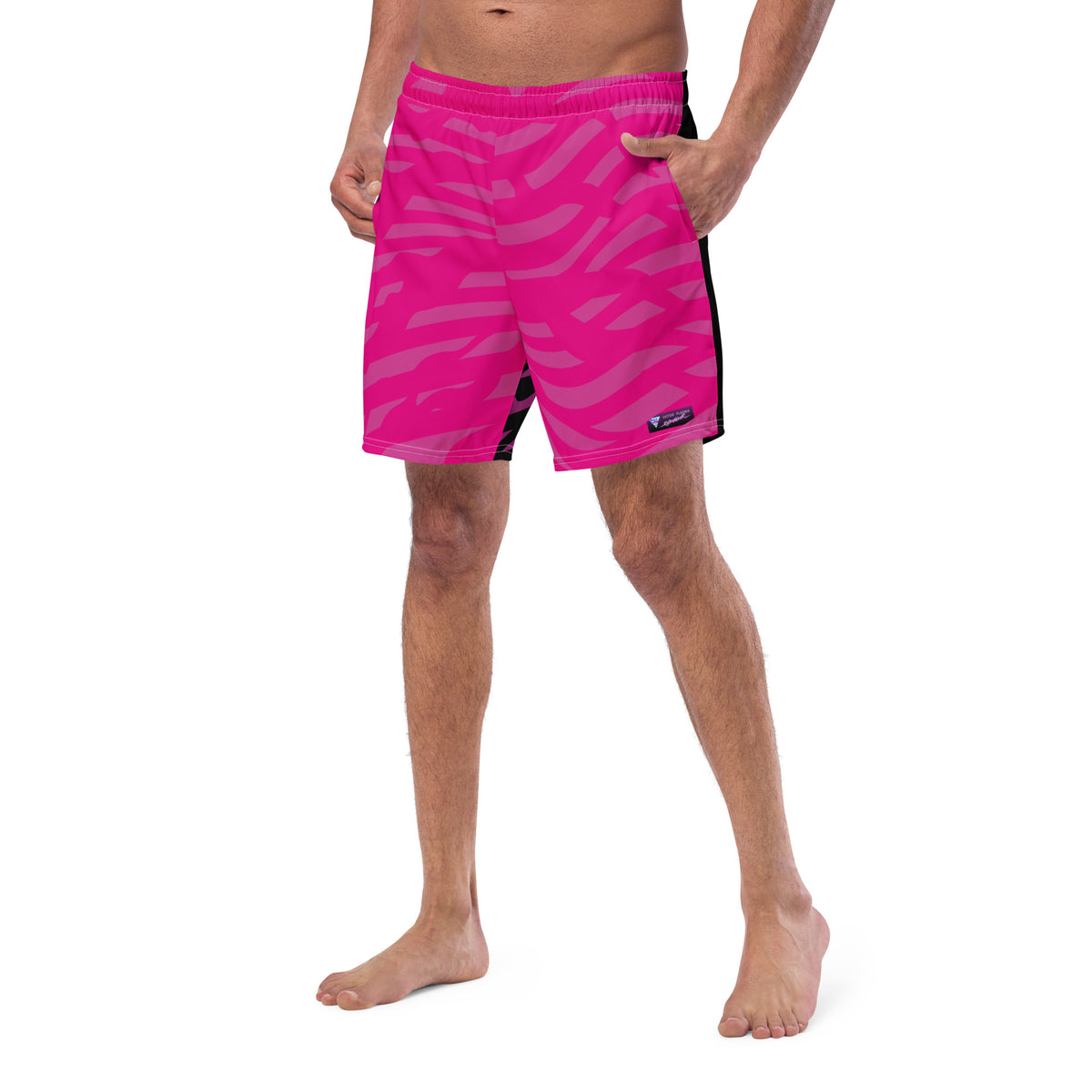 The Super Rads Men's Swim Trunks-Victor Plazma