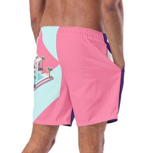 The Hotel Pools I Men's Swim Trunks-Victor Plazma