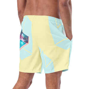 The Hotel Pools II Men's Swim Trunks-Victor Plazma