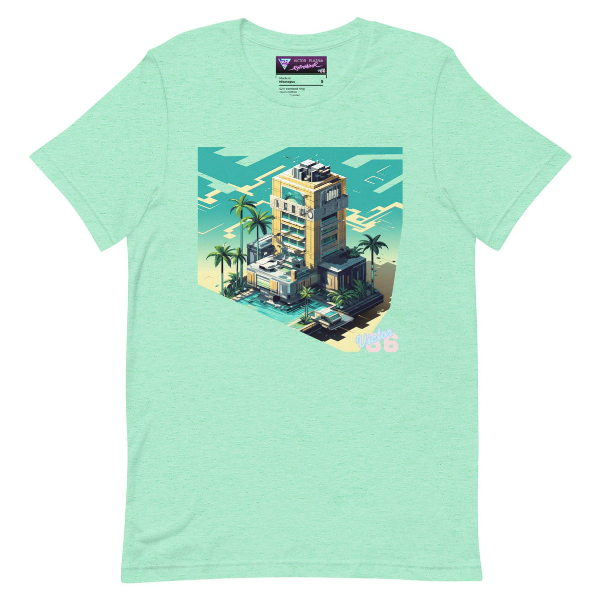 Miami Promenade Unisex T-Shirt-Victor Plazma