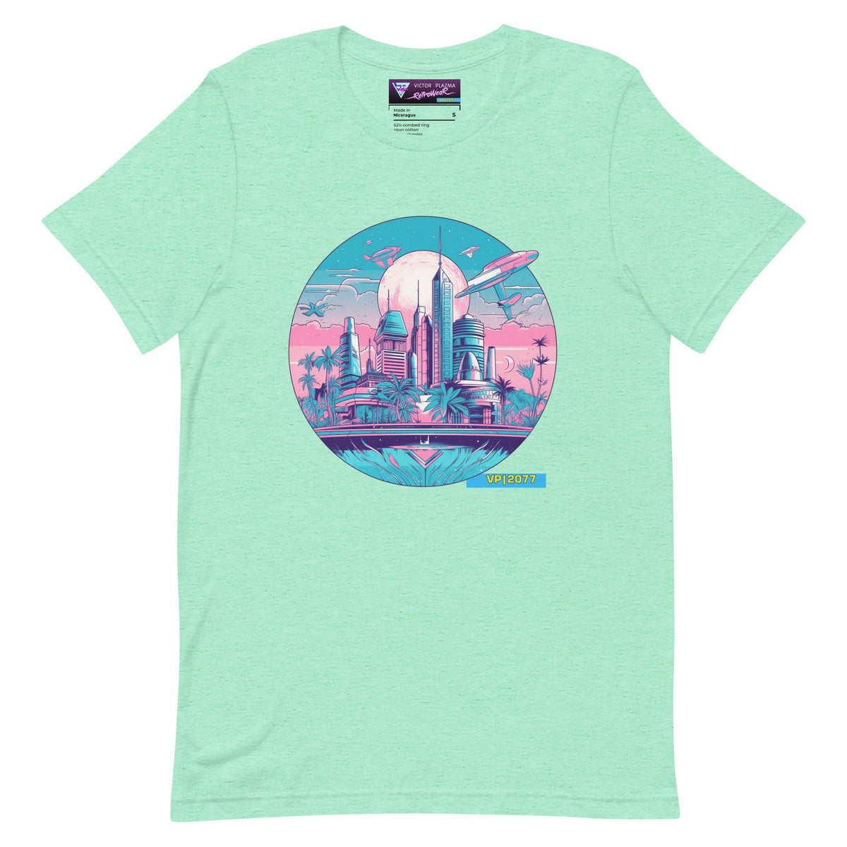 Future Cities II Unisex T-Shirt-Victor Plazma