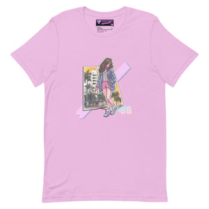 Sunset Stroll Unisex T-Shirt-Victor Plazma