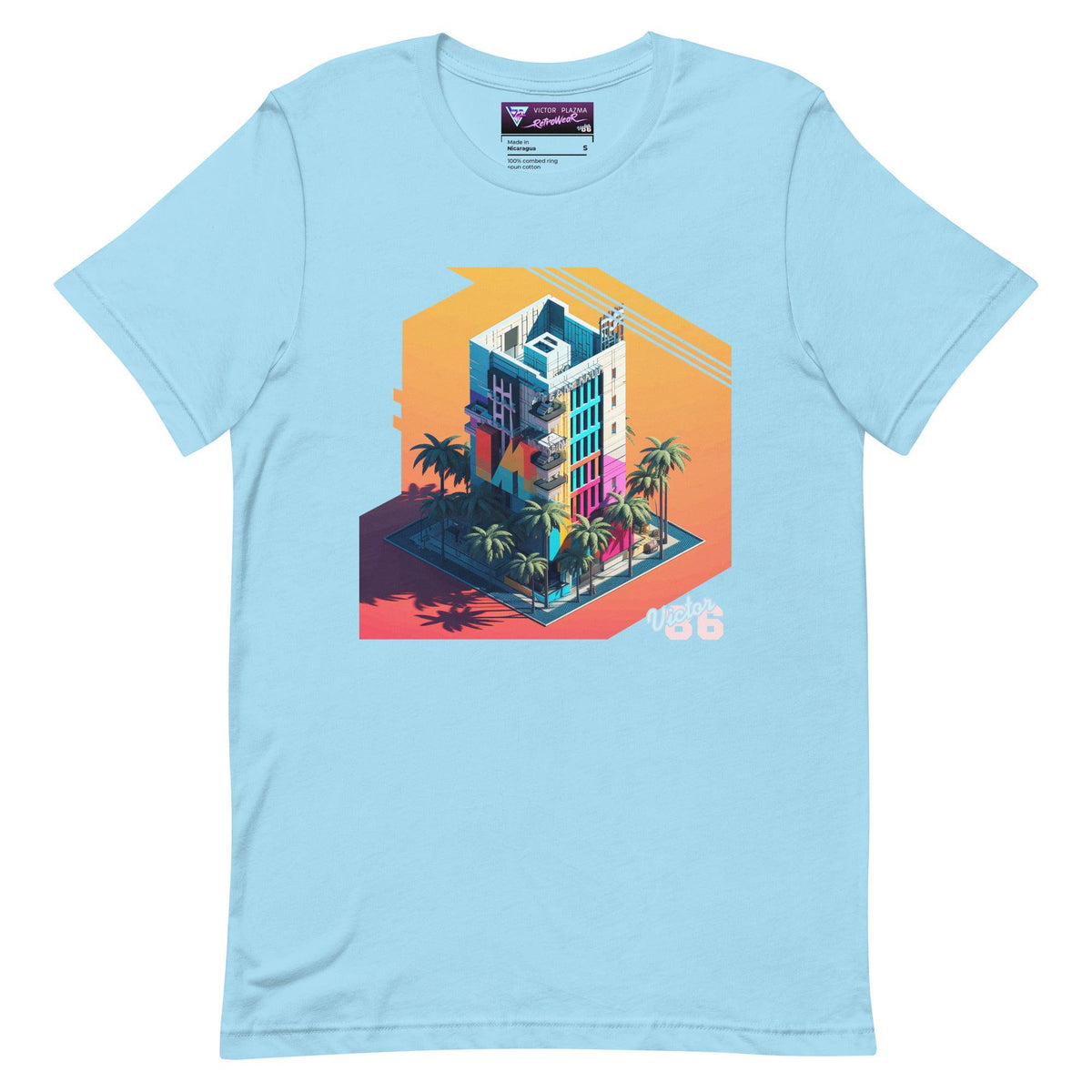 Miami Corner Unisex T-Shirt-Victor Plazma