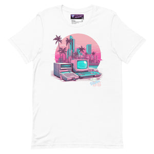 Office In Miami Unisex T-Shirt-Victor Plazma