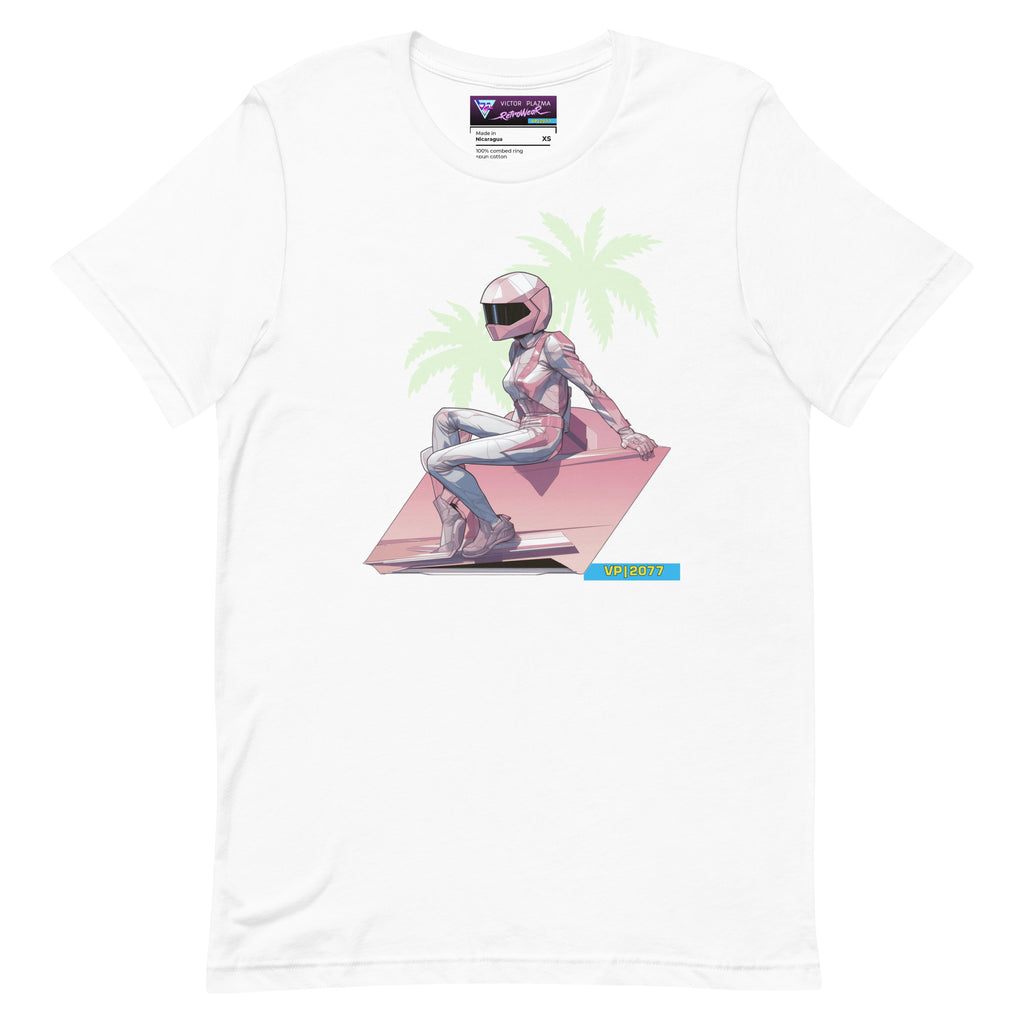 【PORTERNA】Rita Printed T-shirt Basis T-Shirt | Heather Pacific | Recycled Plastic – Nixon US
