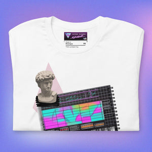 Notebook Synth Unisex T-Shirt-Victor Plazma