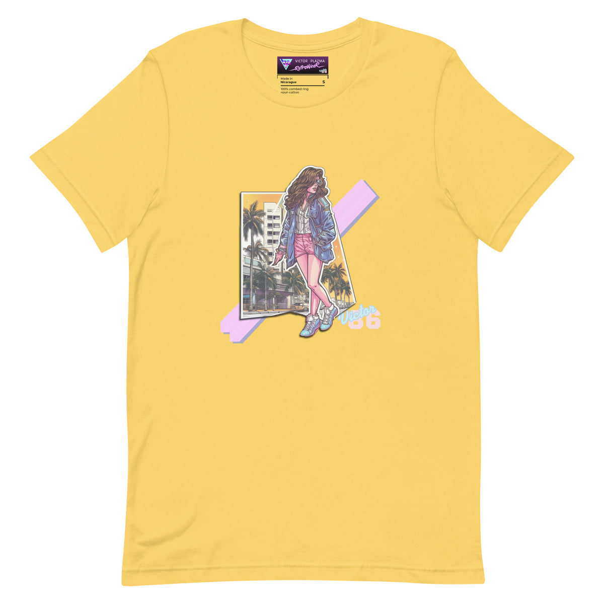 Sunset Stroll Unisex T-Shirt-Victor Plazma