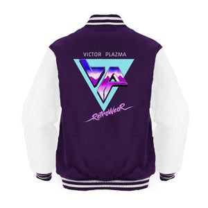 The Exclusive Victor Plazma Retrowear® Logo Varsity Jacket-Victor Plazma