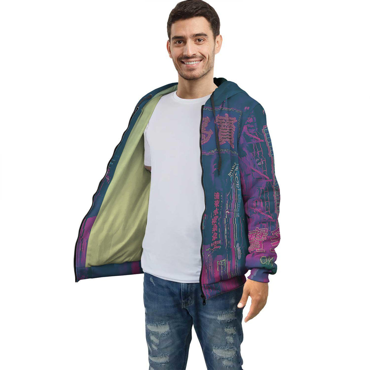 Nakano Handcrafted Hoodie-Victor Plazma