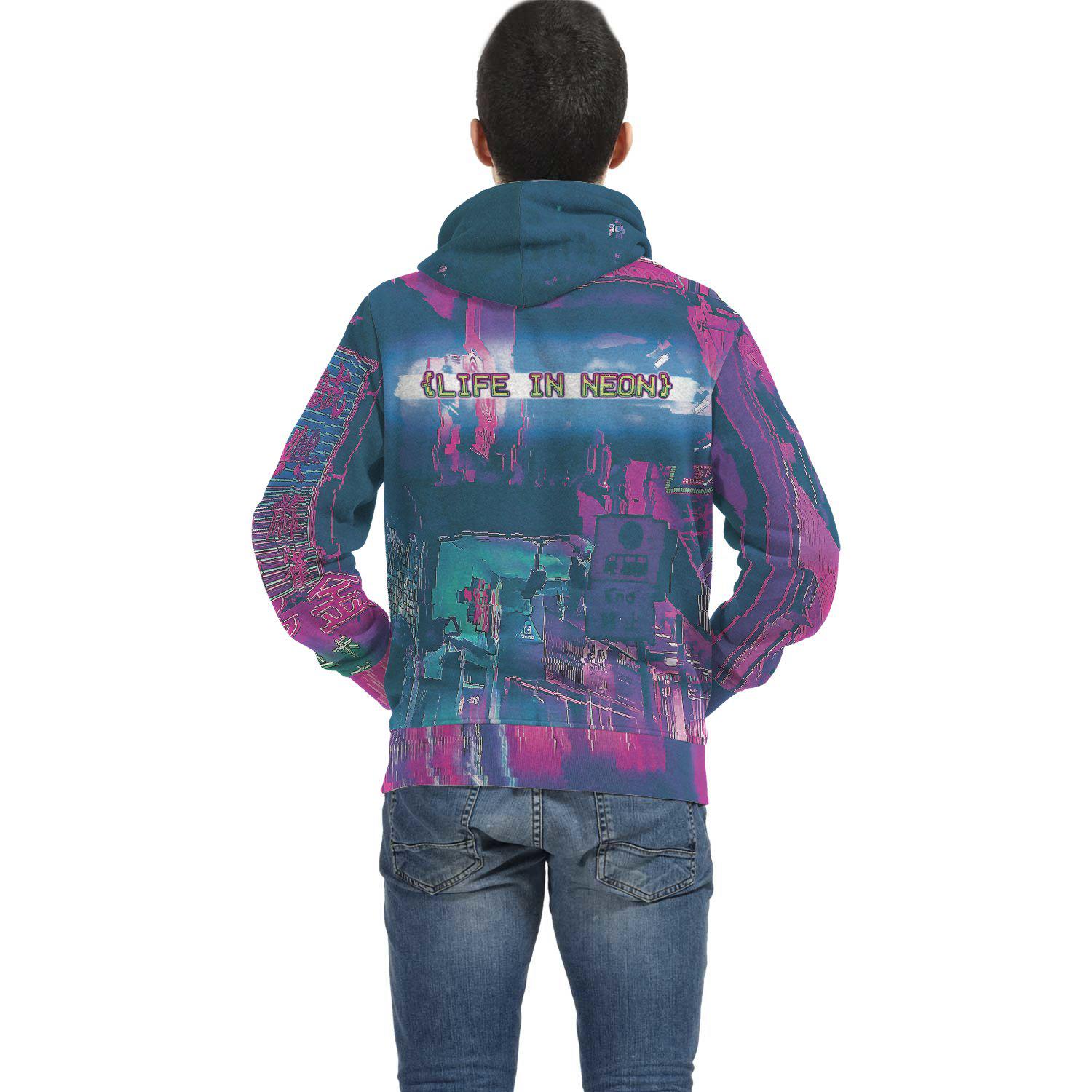 Nakano Handcrafted Hoodie-Victor Plazma