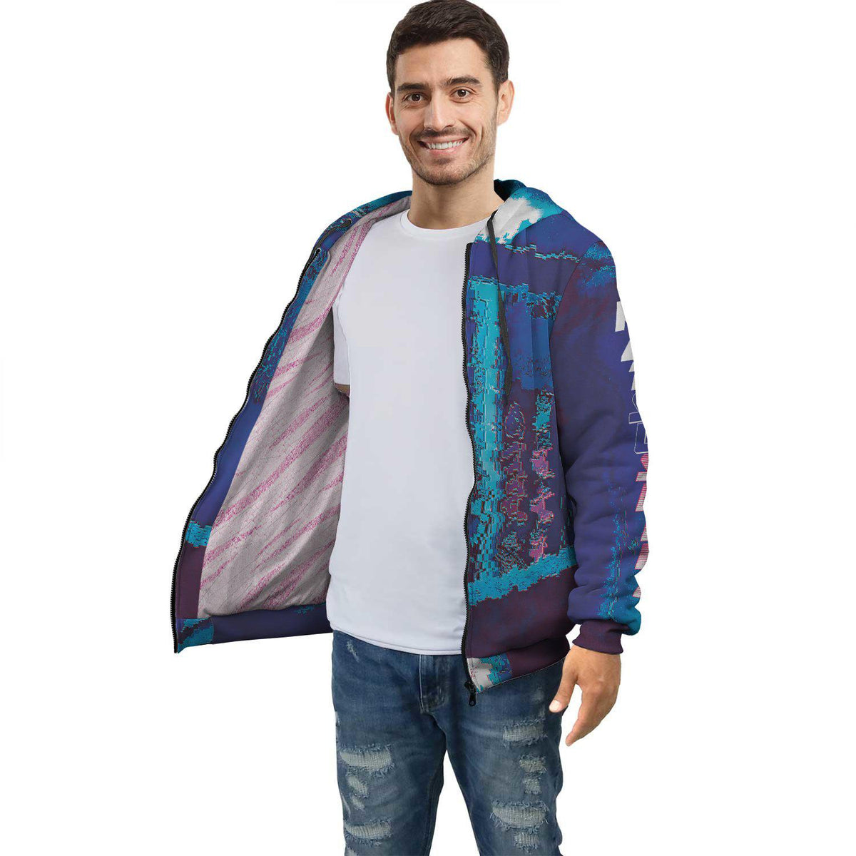 Katsushika Handcrafted Hoodie-Victor Plazma