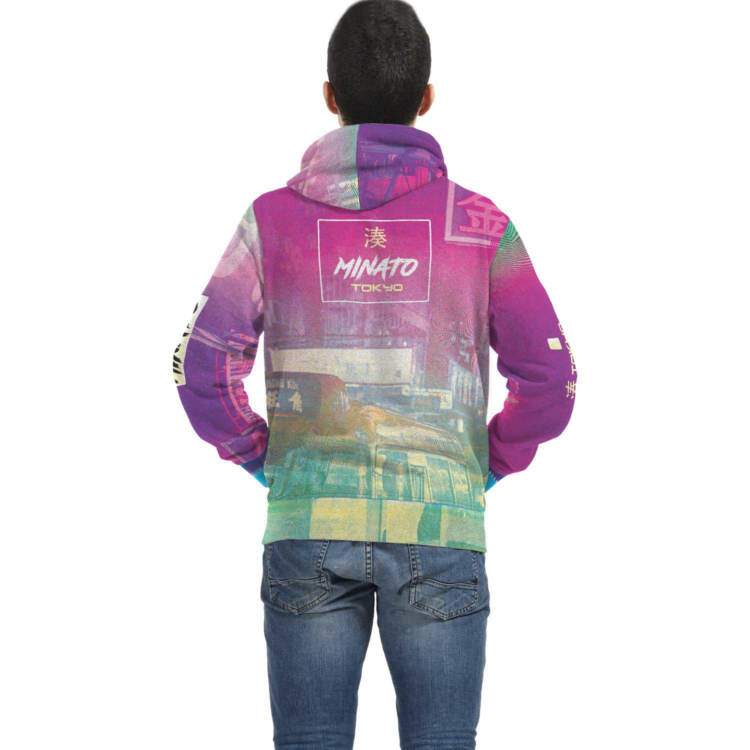 Minato Handcrafted Hoodie-Victor Plazma